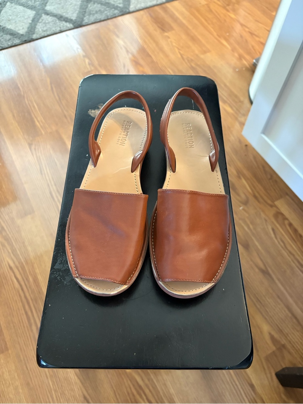 Kenneth Cole Reaction Brown Slingback Sandals